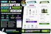 do shopify subscription design product bundle redesign for high aov sales