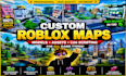 build roblox models maps assets and script roblox game