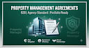 draft professional property management agreement contracts