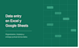 do excel data entry and clean up your spreadsheets