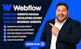 create webflow website design webflow developer expert webflow business website