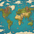 draw fantasy map, world map, city, vector map