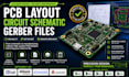design pcb layout, circuit schematic, gerber files and bom