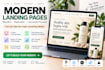 build a modern landing page for your business or startup