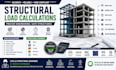 wind load and seismic load calculations and structural analysis