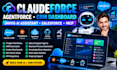setup claudeforce agentforce crm dashboard jarvis ai assistant salesforce mcp
