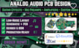design pcb audio  amplifier circuits, fritzing and smart audio hardware