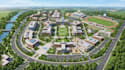 create custom campus map, facility map university map and school navigation map