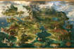 create a fantasy map illustration for map