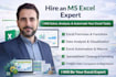 expertly do your excel tasks like data entry, cleaning, formula, lookup, match