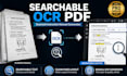 convert your scanned instruction manual into a searchable ocr PDF