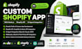 build custom shopify app with nodejs shopify API shopify ai agent integration