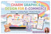 design charming ecommerce banners and landing page visuals