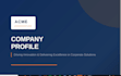 do professional ms word document design and company profile