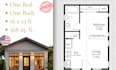 draw permit ready garage conversion adu and tiny house floor plans