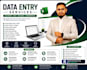 do data entry, excel, web research, wordpress, and PDF
