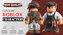 make roblox game character, ugc character, 3d roblox avatar, accessories