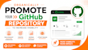 organically promote your github repository to increase visibility