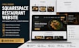 design squarespace restaurant website, cafe website and eatery website redesign