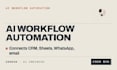 automate your business with ai workflows and API integrations
