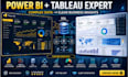 do powerful tableau, graph and powerbi business analytics with sql data modeling