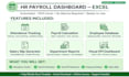 create automated HR payroll dashboard and attendance system