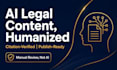 humanize ai legal writing and verify citations