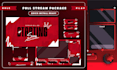 create pokemon stream overlay, logo, starting soon screen and pokemon asset