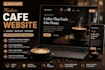 design a responsive cafe website