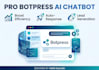 design a botpress ai chatbot with automation