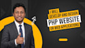 develop PHP website or web applications with raw PHP