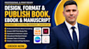 design,format book,ebook,manuscript,paperback educational workbook amazon KDP