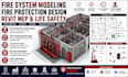 provide fire system modeling fire protection design revit mep and life safety