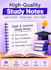 create clear exam ready study notes