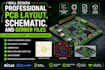 design professional pcb layout,schematic,and gerber files