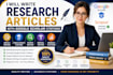 write research articles with google scholar citations