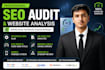 do technical website audit with SEO analysis