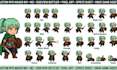 make rpg maker mv mz sideview battle sprites with custom pixel animation