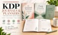 design KDP journals, planners and low content interiors