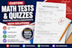create custom math tests, quizzes, and math worksheets