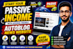create an autoblog or autopilot automated news website adsence friendly