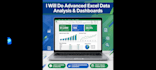 do advanced excel data analysis and dashboards