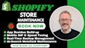 provide monthly shopify maintenance, API updates and 24 hours tech support