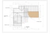 draft roof framing plans, architectural technical blueprints, autocad redrawing