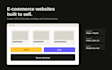 build an custom e commerce site with stripe or paypal