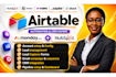 setup airtable database attio crm hubspot zoho monday integration automation