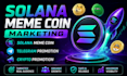 do meme coin promotion pumpfun solana web3 telegram promotion