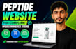 build fda compliant peptide website, peptide store