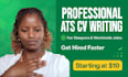 write ats CV, cover letter and linkedin for diaspora