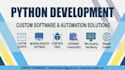 do custom python scripts, tasks and software development